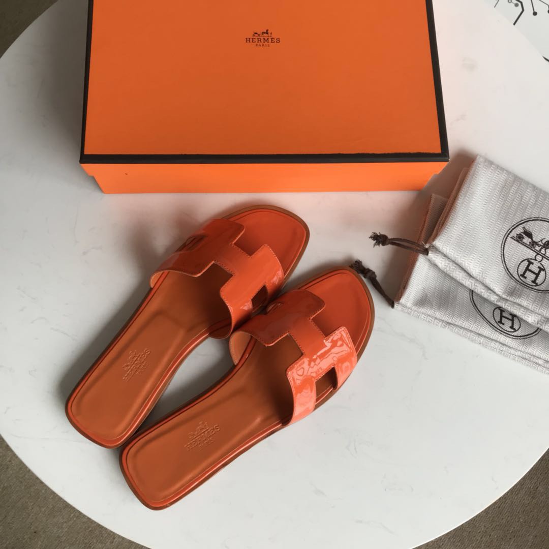 에르메스 올수공 오란 슬리퍼 샌들 페이던트 13